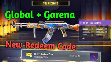 CODM Garena Redemption Code | Redeem Code CODM Garena | CODM Codes