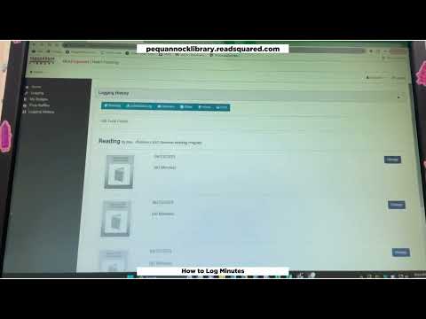 How to Log Your Minutes for the Summer Reading 2023 Children's Program