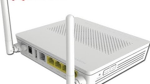 BSNL FTTH Internet Configuration Huawei ONT