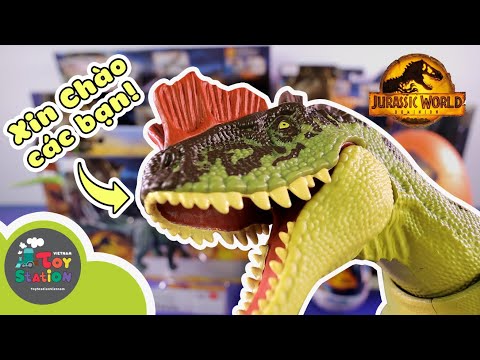 Bổ sung thêm dàn khủng long Jurassic World Dominion mới từ Mattel ToyStation 687