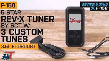 2011-2014 F150 5 Star Rev-X Tuner by SCT w/ 3 Custom Tunes 3.5L EcoBoost Review & Dyno