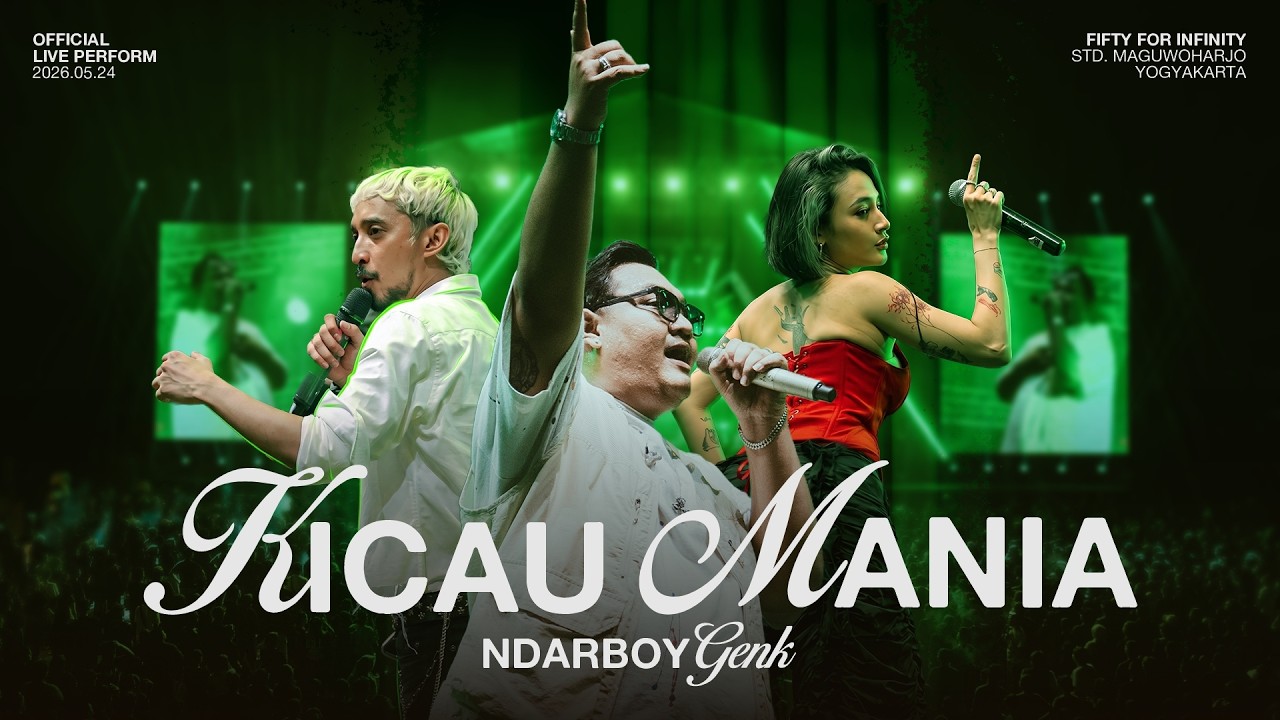 Ndarboy Genk - Kicau Mania feat. Arlida Putri & Gilang Sandi Rebellion Rose (Official Live Perform)