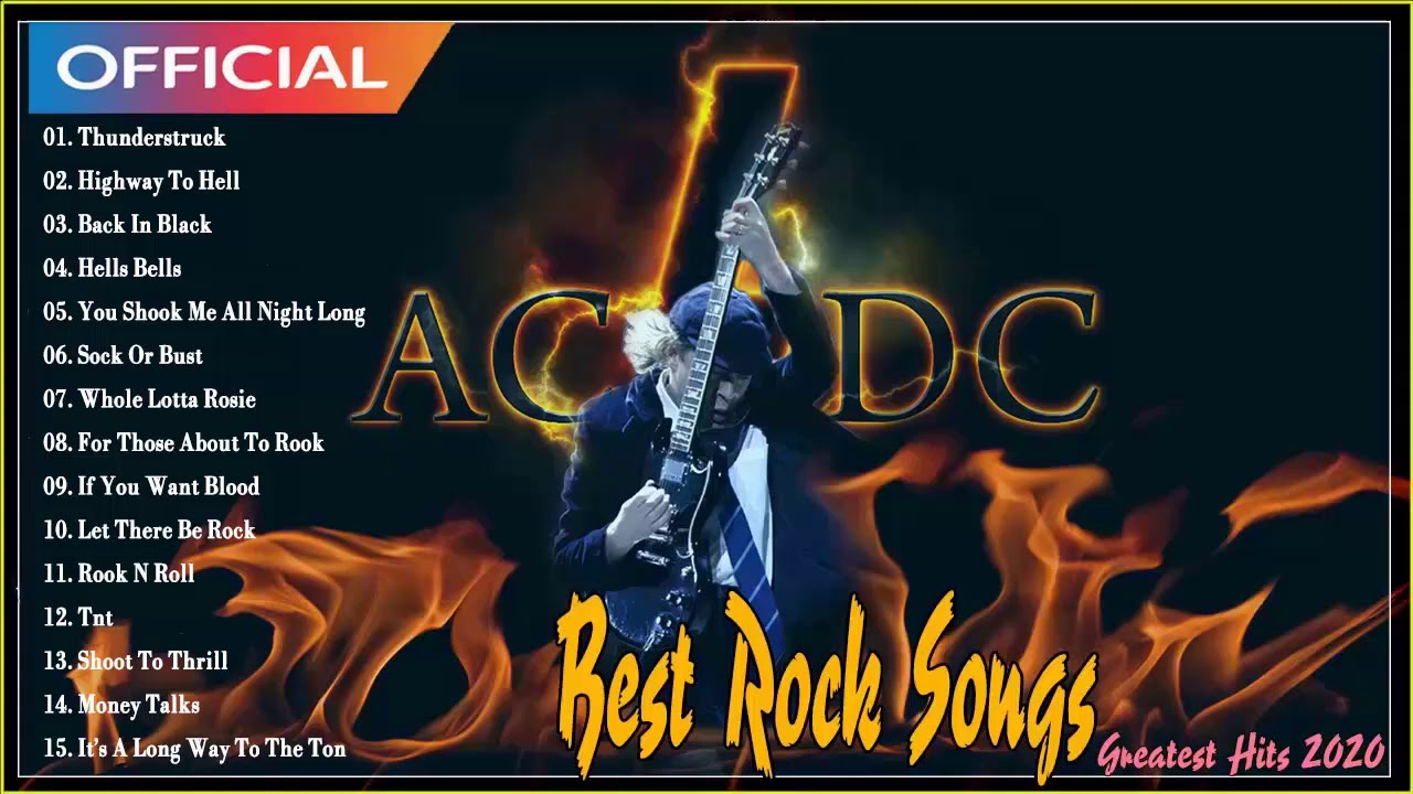 AC\DC Greatest Hits Full Album Playlist 60' 70' -- AC\DC Nonstop Songs ...