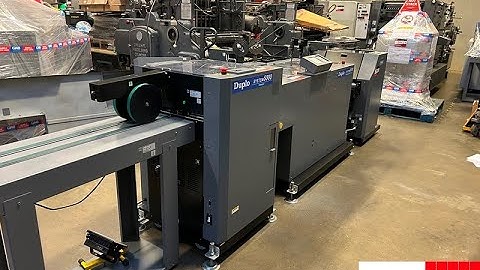 Duplo DBM 500 booklet maker with DSF 2000 sheet feeder and DBM 500T trimmer   Gab Supplies Ltd   200