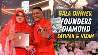 GALA DINNER FOUNDERS DIAMOND SATIPAH &amp; NIZAM