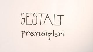 Temel Gestalt Prensipleri - Stop Motion