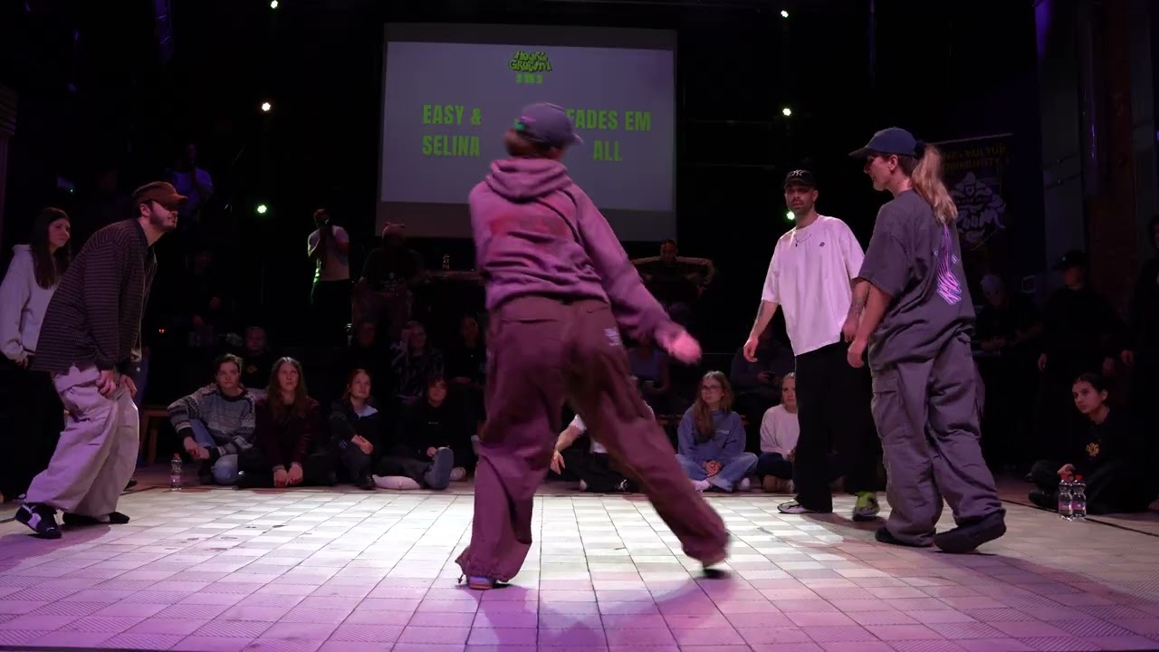 Hours of Growth 2025 - Easy & Selina vs Fades EM All - Top 16 - 2vs2 Hip Hop Battle