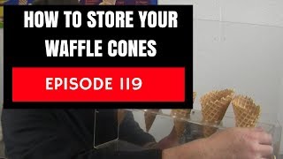 How to Store your Waffle Cones