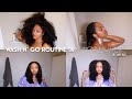 DRUGSTORE WASH DAY ROUTINE ON NATURAL HAIR | TAPE IN MAINTENANCE + WEEKLY DEEP CONDITION!