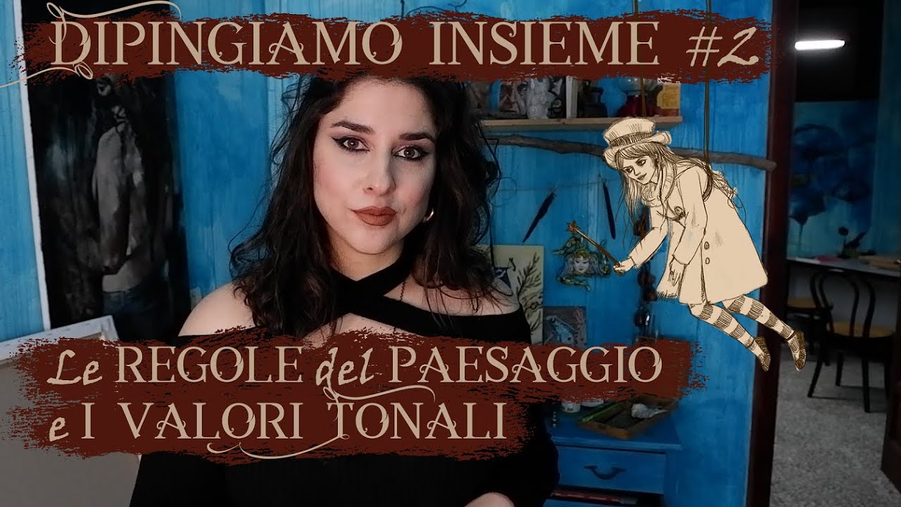 Pittura di PAESAGGIO e i VALORI TONALI