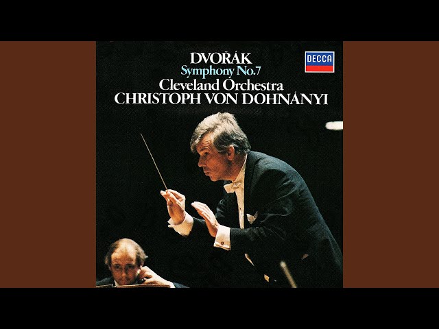 Dvorak - Symphonie n°7: 3è mvt Scherzo : Orch de Cleveland / C.von Dohnanyi