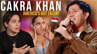Give him his 1 Million Dollars! Waleska & Efra react to Cakra Khan America's Got Talent Audition