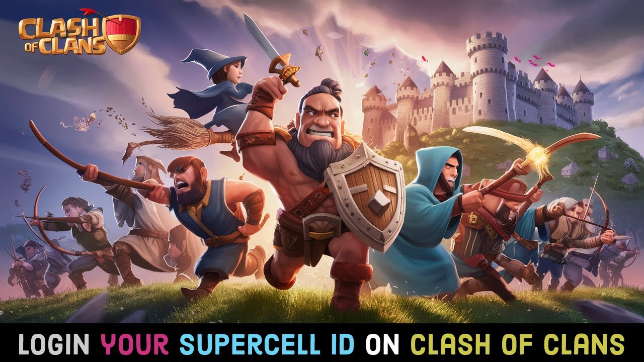 How to Login to Your Supercell ID on Clash of Clans? 2024 - YouTube