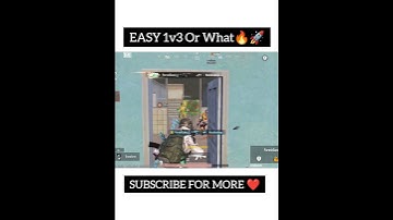 EASY 1v3 Or What🔥🚀#bgmi#pubgmobile#shorts#shortvideo#viralshorts#pubg#pubgindia