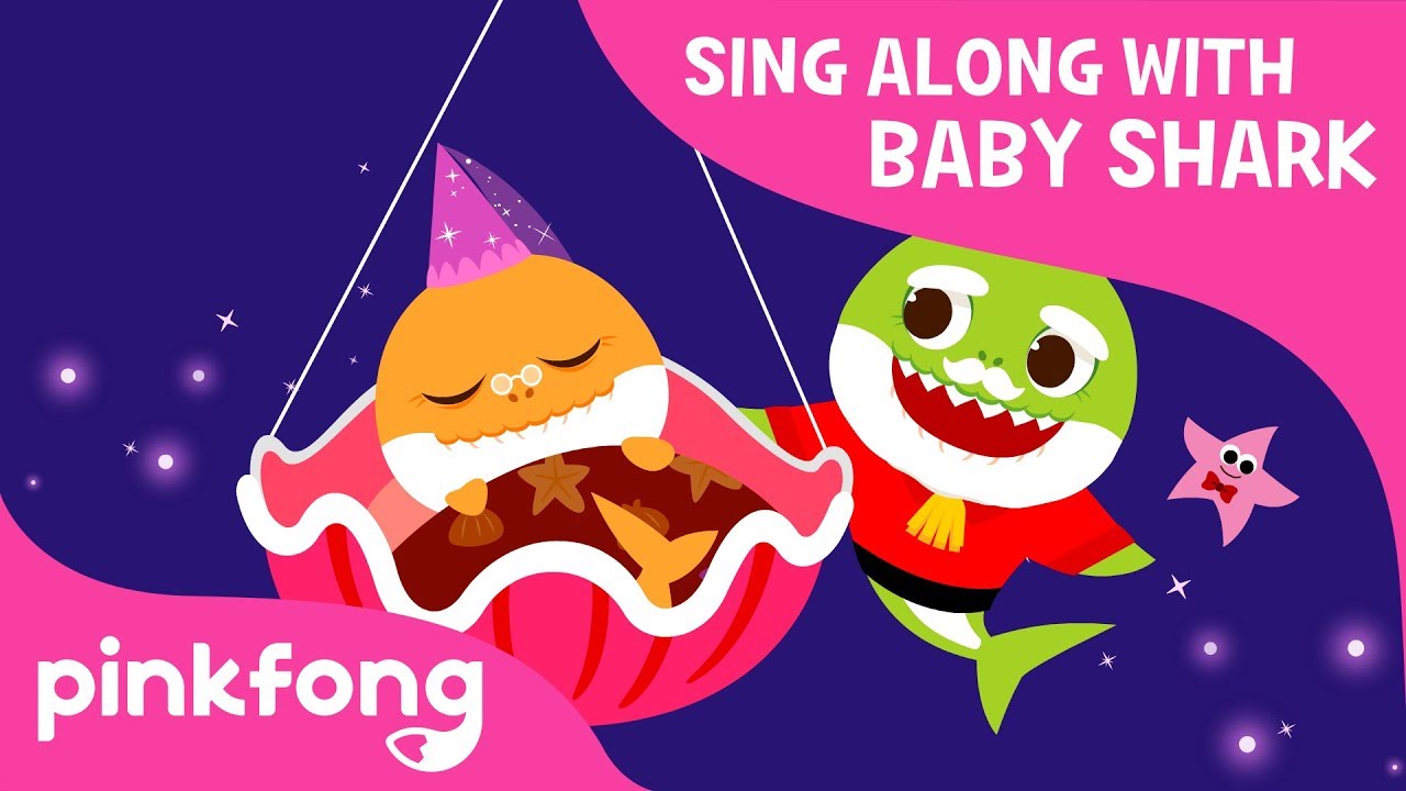 Sleeping Granny Shark Sing Along with Baby Shark Pinkfong Songs for