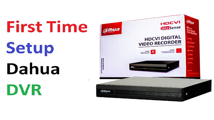 Dahua DVR First Time Setup Video | DVR first Time Setting Video | First time dvr setting