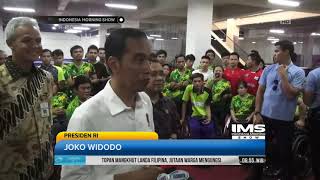 Jokowi Meninjau Kesiapan Atlet Asian Para Games-IMS