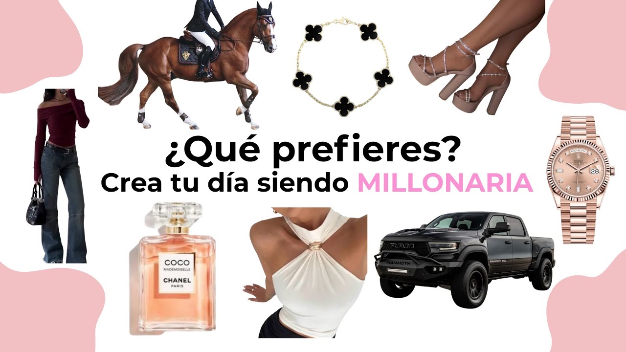 Crea Tu Día Siendo MILLONARIA | ¿Qué prefieres? | THIS or THAT 💗💵