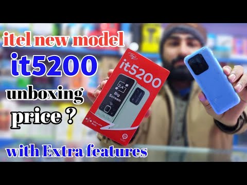 Itel New Model It5200 Unboxing!Price Best Keypad Phones