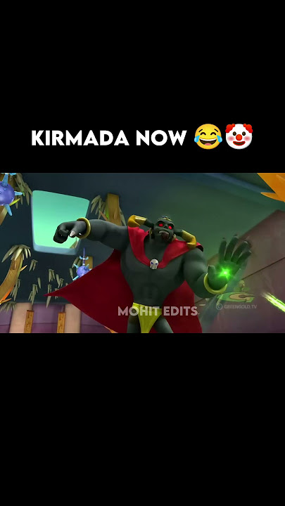 kirmada than 💀 vs now 😂.  #shorts #cartoon #chotabheem