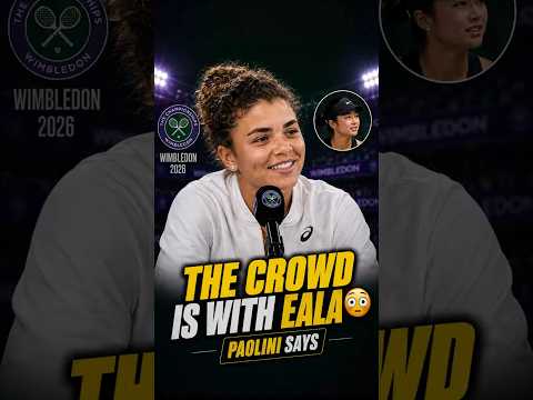 Video Why Wimbledon Fans Are Behind Eala | Paolini Explains