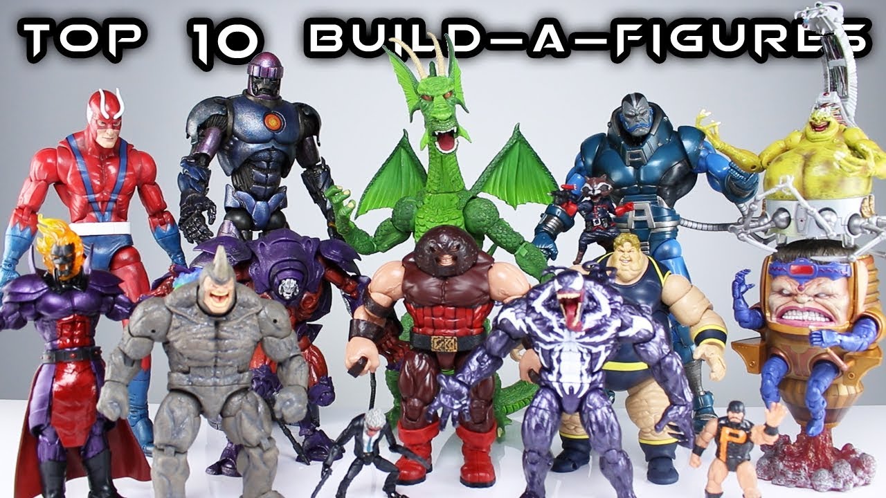10 Marvel Legends BAFs (Build-A-Figures 