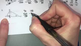 Classifying Triangles, Angle Sum, Exterior Angles