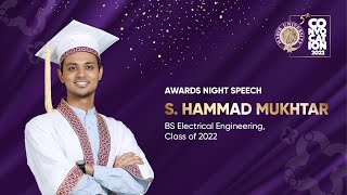 Awards Night Speech | HU CONVOCATION 2022