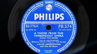 Louis Armstrong And His All-Stars – Mack the Knife (A Theme from the Threepenny Opera)