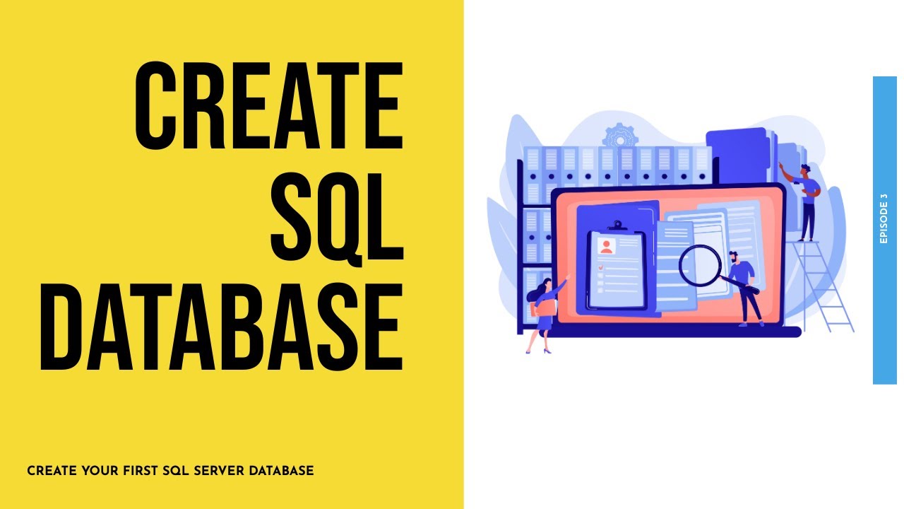 How to: Create SQL Database - YouTube
