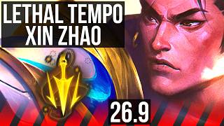 XIN ZHAO vs YORICK (TOP) | Lethal Tempo, Good KDA: 12/2/4 | NA Master | 26.9