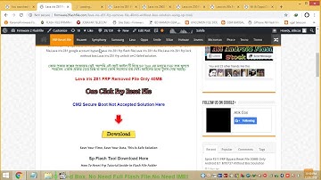 Lava iris Z81 FRP Reset Unlock File 40MB Only Without Box Solution By SP Flash Tool No Any Risk
