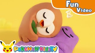 Good Night, Rowlet | Pokémon Fun Video | Pokémon Kids TV​