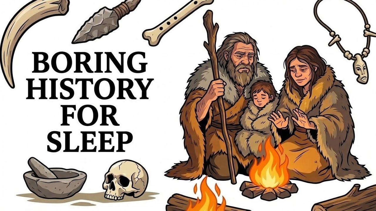 Boring History For Sleep | How Cavemen Survived The Ice Age Winter and more