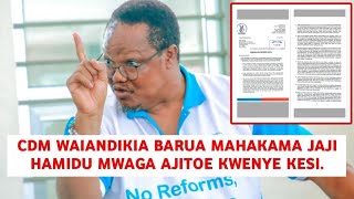 Chadema wamkataa Jaji mwanga waandika barua kwa msajili wa mahakama kutaka jaji Mwanga ajiondoe