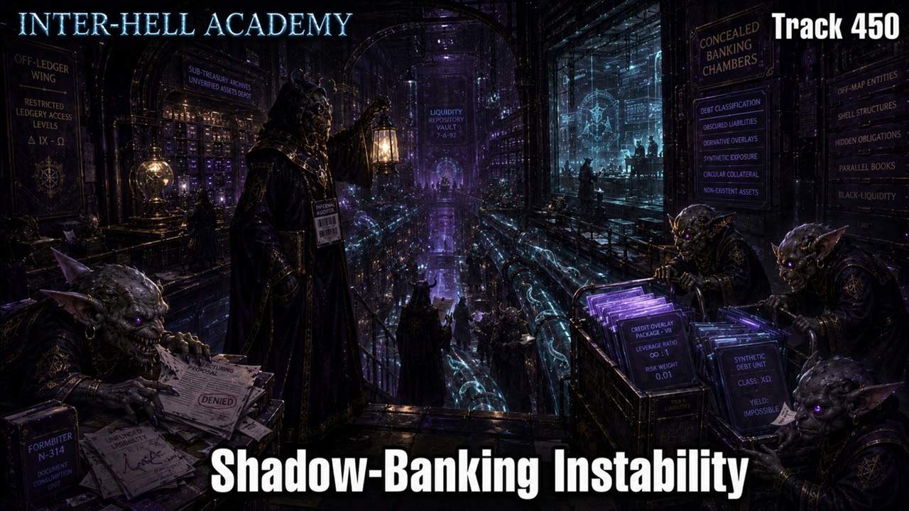 Watch 🎶 Shadow-Banking Instability — Track 450 of The Inter-Hell Academy on YouTube Watch 🎶 Shadow-Banking Instability — Track 450 of The Inter-Hell Academy on YouTube