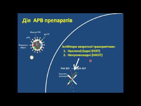 Основні класи антиретровірусних препаратів. Цілі АРТ.