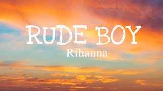 RUDE BOY (sped-up) Rihanna#lyrics #rudeboy#rihanna Resimi