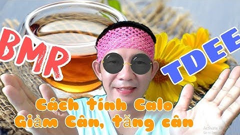 BMR là gi? TDEE là gì? CÁCH TÍNH CALO GIẢM CÂN TĂNG CÂN ll Đinh Ngọc Hiếu