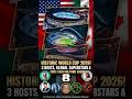 Historic World Cup 2026: 3 Host Nations, Global Superstars, and a First-Ever Halftime Show!#shorts