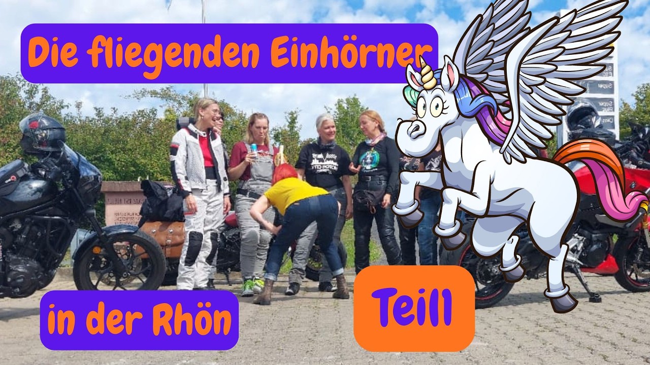 🏍️ Frauen on Tour in der Rhön | Die fliegenden Einhörner unterwegs