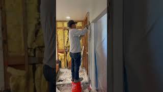 Demolition on Master Bathroom, Bathroom Remodel #construction #tiling #bathroomremodel #tiled #tile