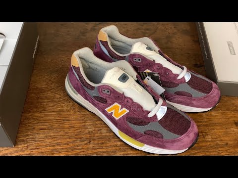 992 new balance burgundy