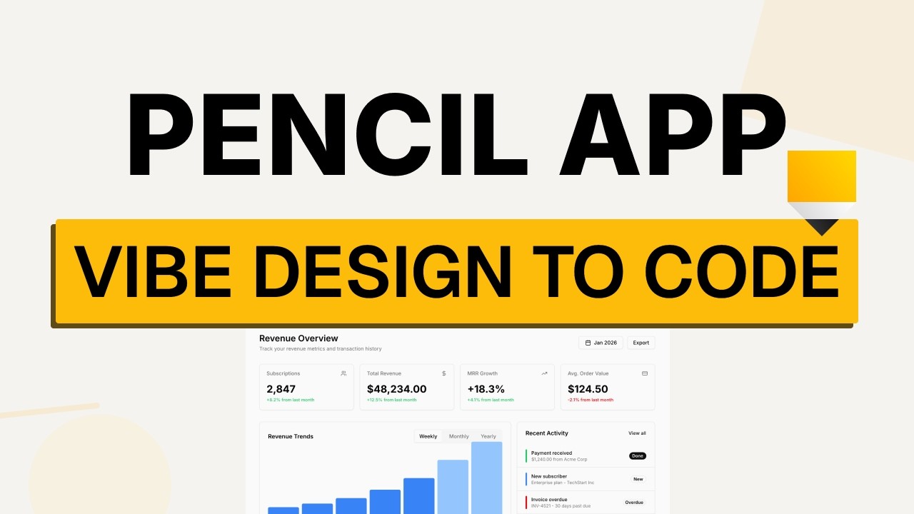 I Finally Found an AI Design Tool I Like (Pencil App)