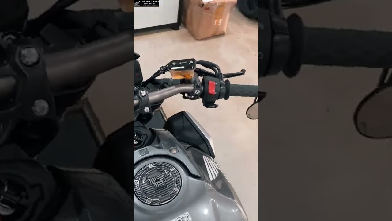 Honda cb650r 2022 lên pô akrapovic và quickshift |... - youtube