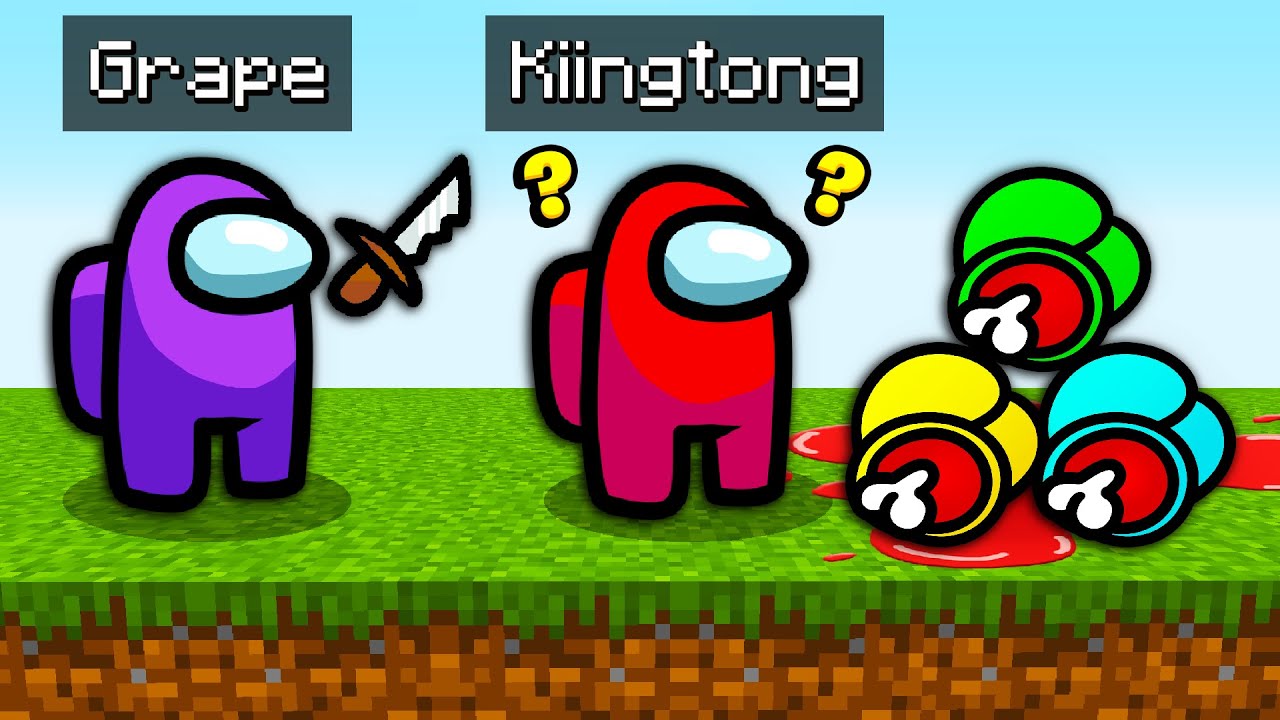 Minecraft Among Us but I am the IMPOSTOR...