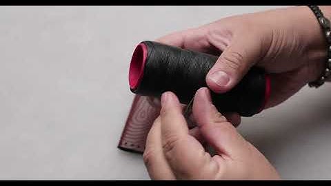 Making a MINIMALIST WALLET - ASMR