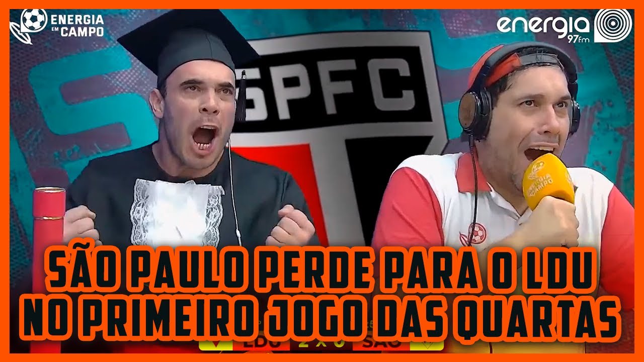 SÃO PAULO PERDE PARA O LDU NO PRIMEIRO JOGO DAS QUARTAS - CONFIRA AS ...