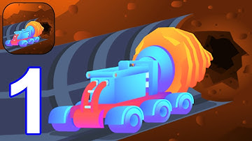 Dig The Hole: Subway - Gameplay Walkthrough Part 1 All Levels 1-7 (Android,iOS)