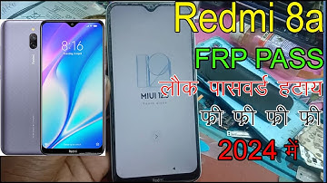 Redmi 8A Frp Bypass MIUI 12.5.2 Google Account Unlock New Method | NO SECOND SPACE |